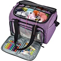 QEES GJB980 - Estuche de agujas de tejer para hilo- ganchos de ganchillo- agujas de tejer y otros accesorios pequeños…